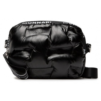 τσάντα monnari bag1680-020 black 2022 υφασμα/-ύφασμα σε προσφορά