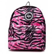 σακίδιο hype pink zebra animal backpack twlg-728 pink ύφασμα - ύφασμα