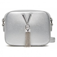 τσάντα valentino divina vbs1r409g argento απομίμηση δέρματος/-απομίμηση δέρματος