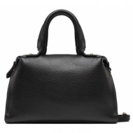 τσάντα creole s10519 czerń φυσικό δέρμα/grain leather