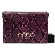 τσάντα nobo nbag-n1560-c004 ροζ απομίμηση δέρματος/-απομίμηση δέρματος