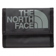 μεγάλο πορτοφόλι ανδρικό the north face base camp wallet r nf0a52thjk31 tnf black απομίμηση δέρματος