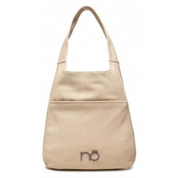τσάντα nobo nbag-m2380-c015 μπεζ απομίμηση