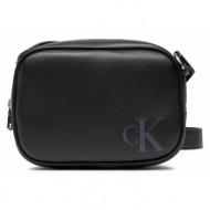 τσάντα calvin klein jeans sculpted camera bag18 mono k60k610065 bds απομίμηση δέρματος/-απομίμηση δέ