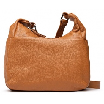 τσάντα creole s10524 brąz φυσικό δέρμα/grain leather