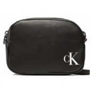τσάντα calvin klein jeans sleek camera bag20 solid k60k610089 black bds απομίμηση δέρματος/-απομίμησ