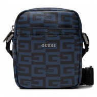 τσαντάκι guess escape (cg) hmescg p2315 blu απομίμηση δέρματος/-απομίμηση δέρματος