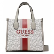 τσάντα guess silvana (sc) mini bags hwsc86 65760 stl απομίμηση δέρματος/-saffiano