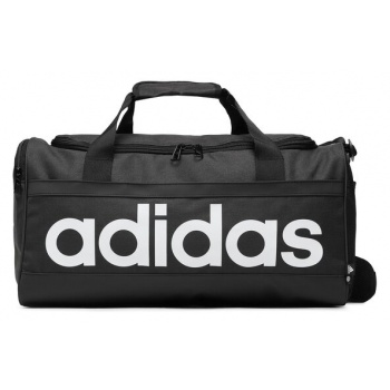 σάκος adidas linear duffel s ht4742 black ύφασμα - ύφασμα