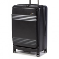 μεσαία σκληρή βαλίτσα national geographic lodge n165ha.60.06 black υλικό/-υλικό υψηλής ποιότητας