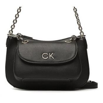 τσάντα calvin klein re-lock dbl shoulder bag k60k610183 bax σε προσφορά