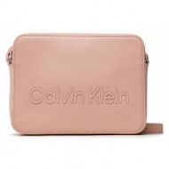 τσάντα calvin klein ck set camera bag k60k610180 gbi απομίμηση δέρματος/-απομίμηση δέρματος