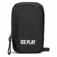 τσάντα ice play 22i w2m1 7249 6943 9000 black υφασμα/-ύφασμα