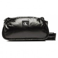 τσάντα calvin klein jeans city nylon camerabag20 puffy k60k610399 bds υφασμα/-ύφασμα