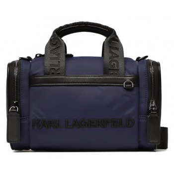 τσάντα karl lagerfeld 226w3012 navy υφασμα/-ύφασμα σε προσφορά