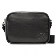 τσάντα calvin klein jeans ultralight dbl zip camera bag21 k60k610326 bds απομίμηση δέρματος/-απομίμη