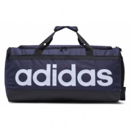 σάκος adidas linerar duffel m hr5349 shanav/noir/blanc υφασμα/-ύφασμα