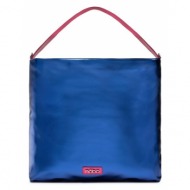 τσάντα nobo nbag-n0570-c012 μπλε απομίμηση δέρματος/-απομίμηση δέρματος