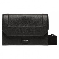 τσάντα lancel mini nomad crossbo a1209110tu black φυσικό δέρμα/grain leather