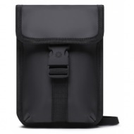 τσαντάκι rains buckle money pouch 13730 black υλικό - υλικό υψηλής ποιότητας