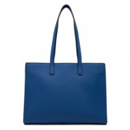 τσάντα nobo nbag-n1180-c013 σκούρο μπλε απομίμηση δέρματος/-απομίμηση δέρματος