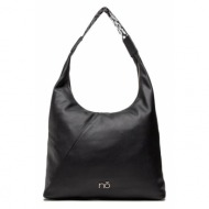 τσάντα nobo nbag-n0720-c020 μαύρο απομίμηση δέρματος/-απομίμηση δέρματος