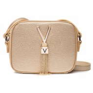 τσάντα valentino divina vbs1r409g oro φυσικό δέρμα/grain leather
