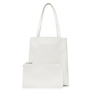 τσάντα quazi mqt-b-002-03 white απομίμηση σε προσφορά