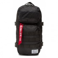 σακίδιο alpha industries tactical backpack 128927 black 03 υφασμα/-ύφασμα