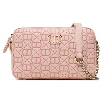 τσάντα twinset camera bag 231tb711c pink mousse 03895