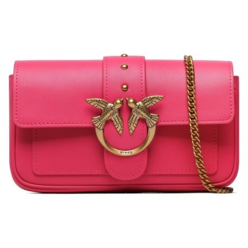 τσάντα pinko love one pocket c pe 23 pltt 100061 a0f1 pink