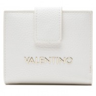μικρό πορτοφόλι γυναικείο valentino alexia vps5a8215 bianco/cuoio απομίμηση δέρματος/-απομίμηση δέρμ
