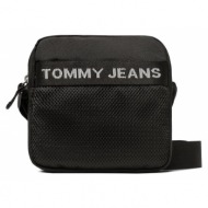 τσαντάκι tommy jeans am0am10901 bds υφασμα/-ύφασμα
