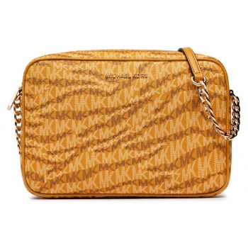 τσάντα michael michael kors jet set 32f2gj6c7b marigold σε προσφορά