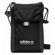 τσαντάκι adidas flap bag s hl6728 black υφασμα/-ύφασμα