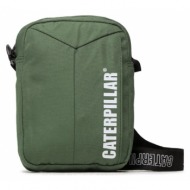 τσαντάκι caterpillar shoulder bag 84356-351 army green υφασμα/-ύφασμα