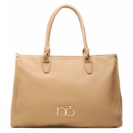 τσάντα nobo nbag-n2310-c015 μπεζ απομίμηση δέρματος/-απομίμηση δέρματος