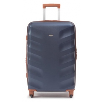 μεσαία σκληρή βαλίτσα semi line t5559-4 σκούρο μπλε σε προσφορά