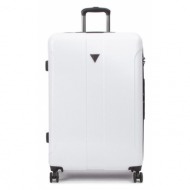 μεγάλη σκληρή βαλίτσα guess lustre2 (e) travel twe689 39880 whi υλικό/-υλικό υψηλής ποιότητας