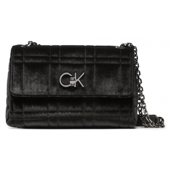 τσάντα calvin klein re-lock ew conv xbody velvet k60k610196 σε προσφορά