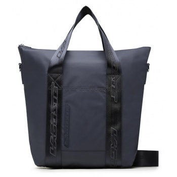 τσάντα lacoste s tote bag nf4234sg bleu nuit blanc m05 σε προσφορά