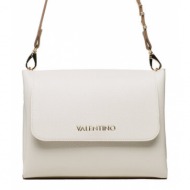 τσάντα valentino alexia vbs5a803 bianco/cuoio απομίμηση δέρματος/-απομίμηση δέρματος