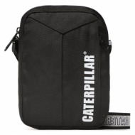 τσαντάκι caterpillar shoulder bag 84356-01 black υφασμα/-ύφασμα