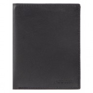 μεγάλο πορτοφόλι ανδρικό puccini g011 black 1 φυσικό δέρμα/grain leather