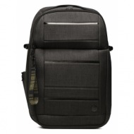 σακίδιο caterpillar b. holt cabin backpack 84348-500 two tone black ύφασμα - ύφασμα
