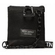 τσαντάκι hxtn supply urban-attitude shoulder pouch h155010 black ύφασμα - ύφασμα