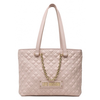 τσάντα love moschino jc4004pp1gla0609 nude απομίμηση σε προσφορά