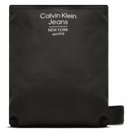 τσαντάκι calvin klein jeans sport essentials flatpack 18 est k50k510102 bds ύφασμα - ύφασμα