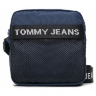 τσαντάκι tommy jeans tjm essential square reporter am0am10901 c87 ύφασμα - ύφασμα