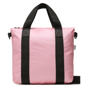 τσάντα rains tote bag mini 13920 pink sky υφασμα/-ύφασμα σε προσφορά